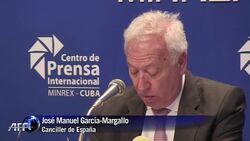 VOICED : Espana le pide ritmo mas rapido a Cuba News Clip