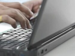 Card shopping online Stock Footage