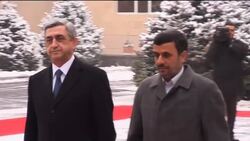 Iranian president meets Armenian President Sargsyan Instructional Video