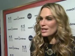 INTERVIEW - Molly Sims on supporting March of Dimes at March of Dimes Celebration of Babies Luncheon Honoring Jennifer Lopez in Los Angeles, CA on 12/06/13 Stock Footage