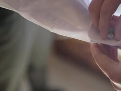 Cuff links - Stock Footage (wedding preparations) Stock Footage