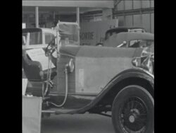 CAN 002 OLD AND NEW CARS PREPARED FOR EXHIBITION AT THE 50TH ANNUAL PARIS MOTOR SHOW News Clip