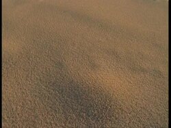 CU Sand, South America Stock Footage