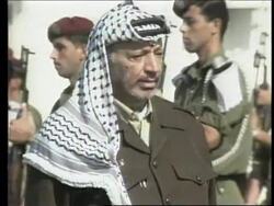 Gaza - Arafat returns from Washington talks News Clip