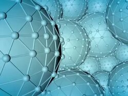 Abstract Molecule Background HD Stock Footage