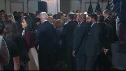 Hillary and Bill Clinton meeting supporters News Clip