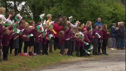 Prince Charles Tours the Strata Florida Abbey News Clip