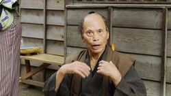 Man in Historic Japanese Dress Stock Footage