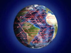 Global Information Background Loop Stock Footage