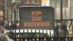 Celebrities and officials attend service celebrating the life and work of Lord Attenborough News Clip