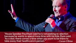 Paul Ryan's Decision to Retire Celebrated by Late-Night Hosts | THR News News Clip