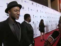 Aloe Blacc at Universal Music Group 2014 Post Grammy Party Stock Footage