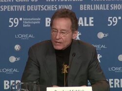 59th Berlin Film Festival: The Reader Press Conference Stock Footage