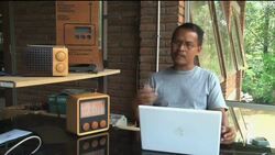 Sustainable wooden radio benefits local community News Clip