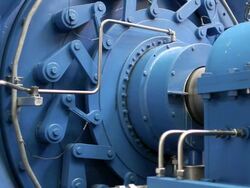 Electric Turbine Stock Footage