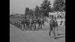 South Korea military parade commemorates first anniversary of peace after World War II News Clip