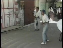 WEST BANK: HEBRON: ISRAELI TROOPS CLASH WITH DEMONSTRATORS News Clip