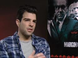 INTERVIEW: Zachary Quinto on the complexity of the banking sector and how it was translated into film at the Margin Call Interviews: 61st Berlin International Film Festival at Berlin . (Footage by WireImage Video/GettyImages) Stock Footage
