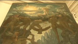 Author claims 16 paintings by Nazi era artists belonged to Adolf Hitler News Clip