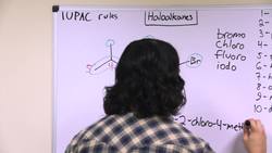 IUPAC Nomenclature of Haloalkanes and Alcohols Instructional Video