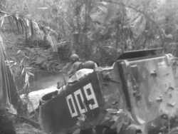 Tank Fighting in Vietnam Stock Footage