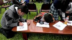 CLEAN : 2000 year old pre Inca cloak on display in Lima News Clip