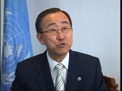 AP intv with Ban Ki-Moon after UN conference adopts plans on new pact News Clip