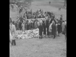 CAN 013 PEOPLE PAY RESPECTS AT KENNEDY'S GRAVE Instructional Video