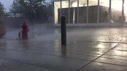 Severe Weather Rolls Through DNC News Clip