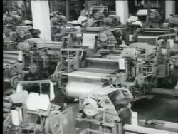 25th Anniversary of textile company Stock Footage