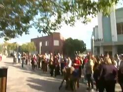 ATMOSPHERE at Crackle Launches "Playing It Forward" With Surprise Street Performance By John Legend, Sponsored By Fed Ex Stock Footage