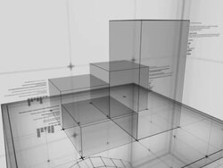 the Cube - white Stock Footage