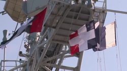 CLEAN : The aircraft carrier Charles de Gaulle vis News Clip