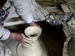 potter at work Stock Footage