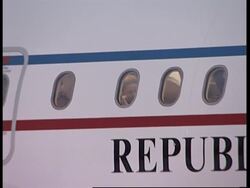 Departure of Arafat's remains for Cairo News Clip