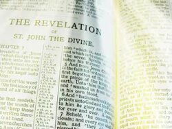 Light On Bible Stock Footage