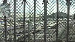 CLEAN : Egyptian electrocuted trying to jump onto London Paris train News Clip