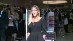 Sarah Jessica Parker at Sarah Jessica Parker Stash Fragrance Photocall at Boots. Stock Footage