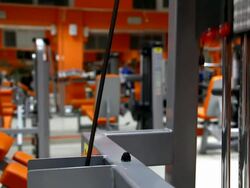 Background - Body builder Stock Footage