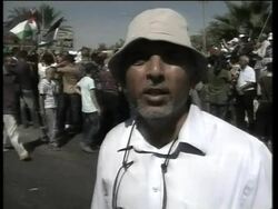 Protest by residents of Rahat against march by Israeli ultra-nationalists News Clip