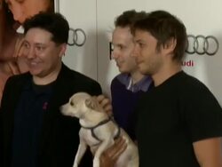 Josh Sussman, Boonee, Sean Baker, Chris Bergoch at AFI Fest 2012 Rust And Bone Centerpiece Gala Screening  on 11/5/2012 in Hollywood, CA.(Footage by WireImage Video/Getty Images Entertainment Video) Stock Footage