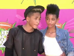 Jaden Smith, Willow Smith at Nickelodeon's 26th Annual Kids' Choice Awards 3/23/2013 in Los Angeles, CA.(Footage by WireImage Video/Getty Images Entertainment Video) Stock Footage