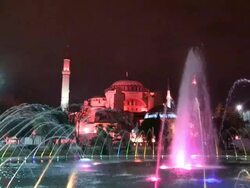 Hagia Sophia, Istanbul, Turkey Stock Footage