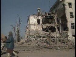 RUSSIA: CHECHNYA: GROZNY. DEVASTATION AFTER TWO MONTHS FIGHTING News Clip