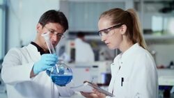 Laboratory work Stock Footage