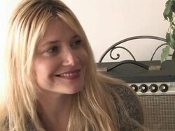 Marnie Stern Interview (clip 10) Stock Footage