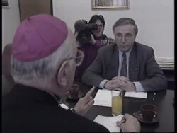 BOSNIA: PALE: VATICAN ENVOY HOLDS MEETING WITH CHURCH OFFICIALS News Clip