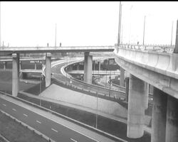 SPAGHETTI JUNCTION ON MOTORWAY News Clip