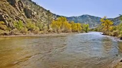 Mountain river Stock Footage