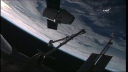 SpaceX Capsule Delivers Docking Port to ISS Instructional Video